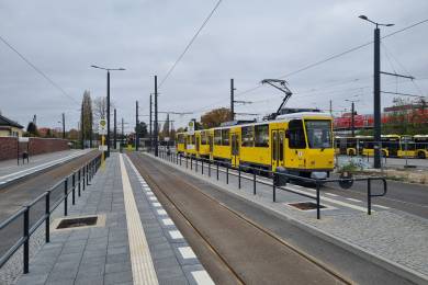 Einbau der Bremskabelrossette am Bwg. 1103