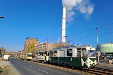 Der ATZ mit dem B 06/27 am Kraftwerk Klingenberg