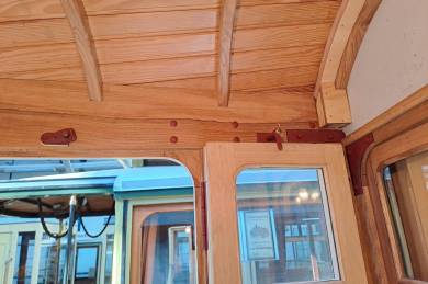 Die Beschlagteile wurden im Beiwagen 1103 eingebaut