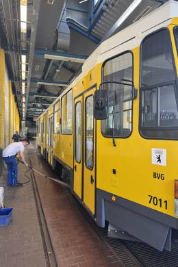 Außenreinigung beim KT4Dt