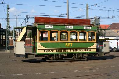 Pferdebahnwagen 968 [627] (Decksitzwagen)