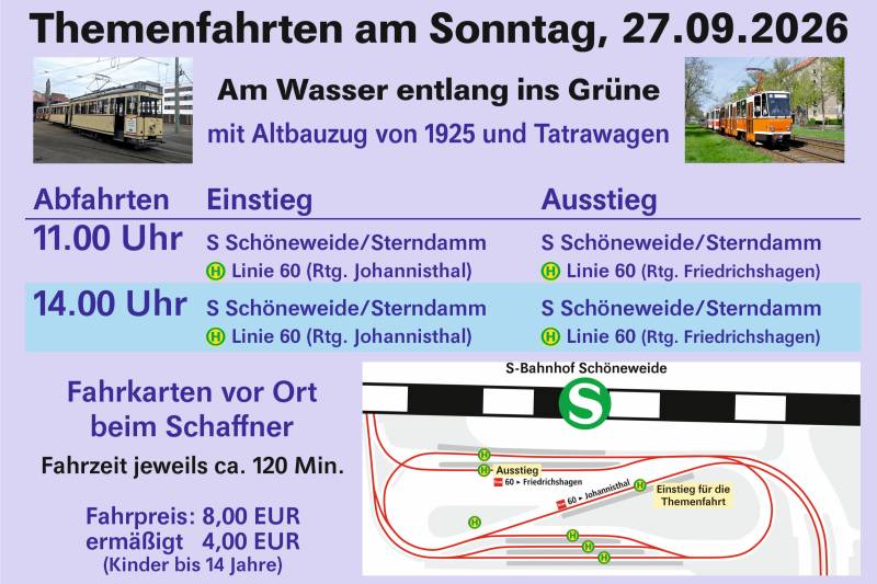 Themenfahrt am 27.09.2026